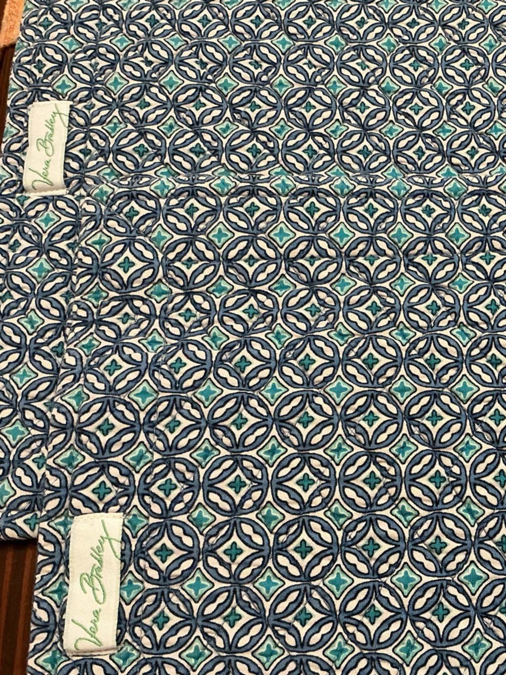 Vera Bradley Quilted Set of Reversible Placemats - Picture 16 of 16